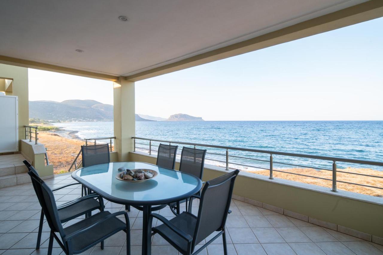 Spacious Beachfront Maisonettes With Stunning Views & A Private Beach Monemvasía Exteriér fotografie